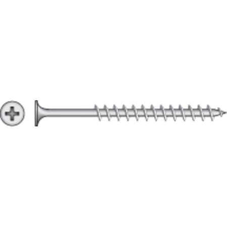 Hillman Deck Screw, #8 x 3 in, Steel, Galvanized Finish, Phillips Drive 401711288
